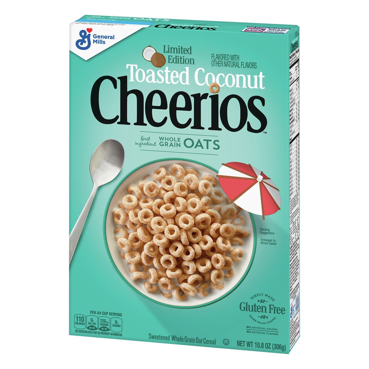 slide 3 of 9, Cheerios Toasted Coconut Cereal 10.8 oz, 10.8 oz