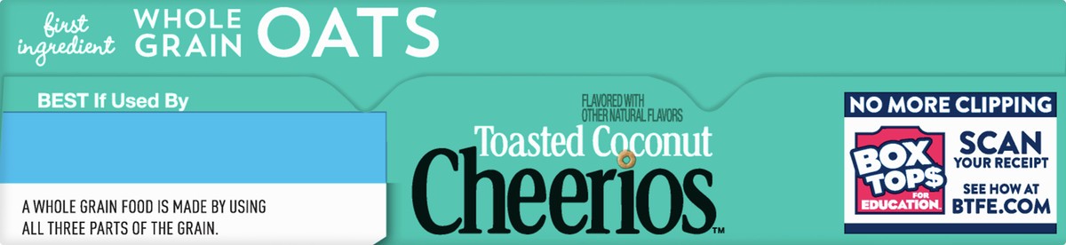 slide 9 of 9, Cheerios Toasted Coconut Cereal 10.8 oz, 10.8 oz