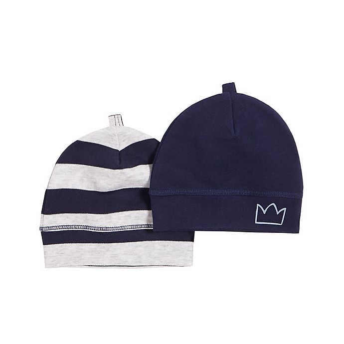 slide 1 of 1, Petit Lem Hat Boy Navy Lion, 2 ct