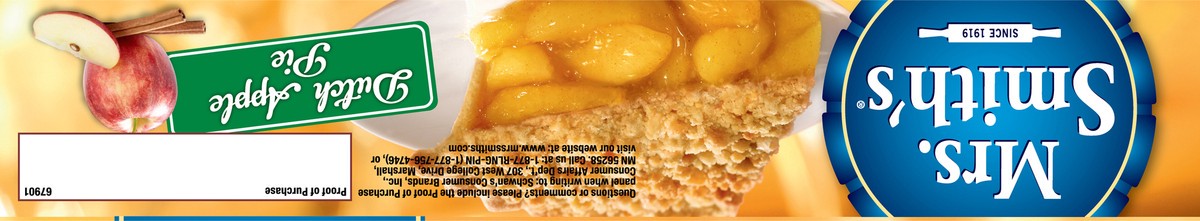 slide 4 of 9, Mrs. Smith's Original Flaky Crust Dutch Apple Pie, 2.31 lb