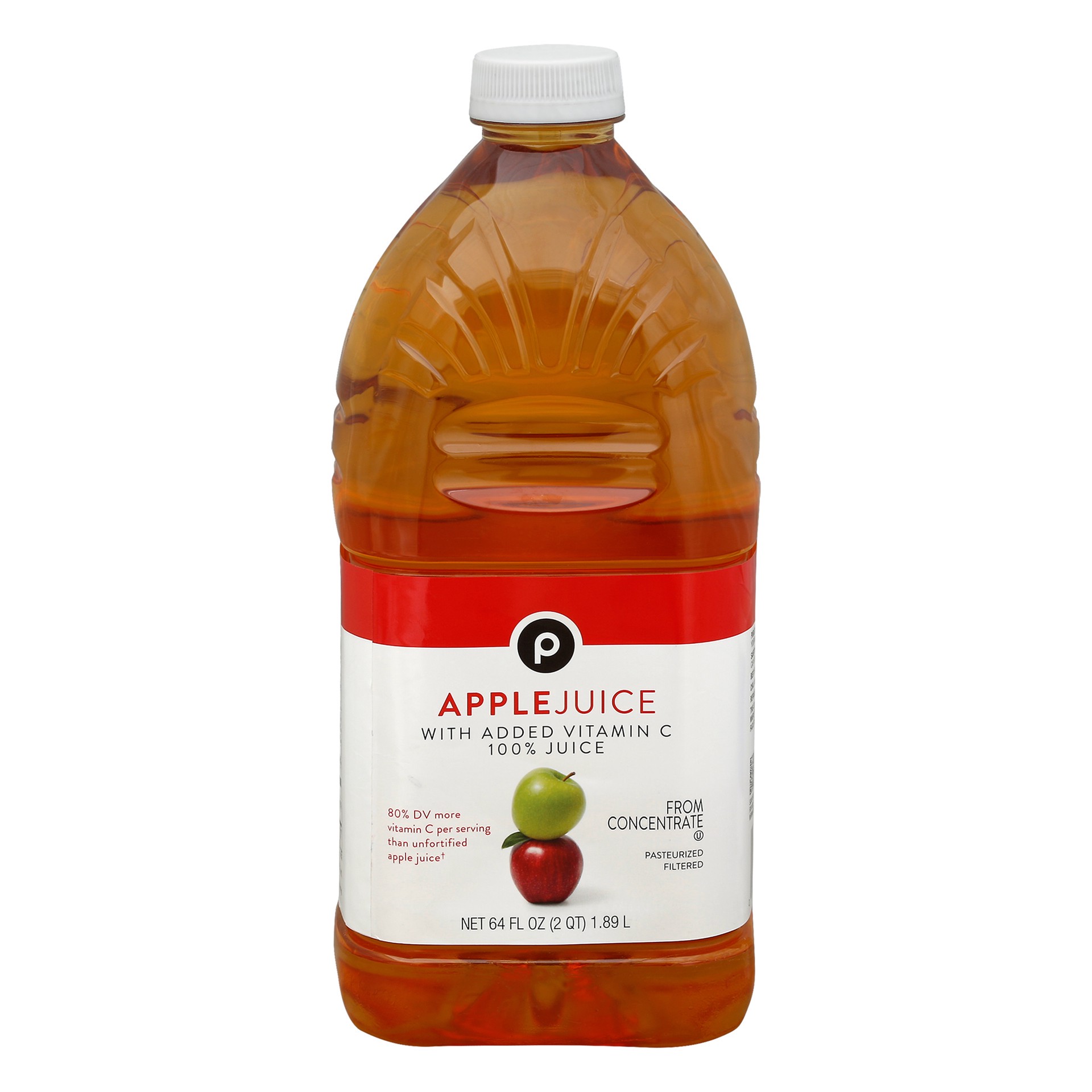 slide 1 of 1, Publix Apple 100% Juice - 64 oz, 64 oz