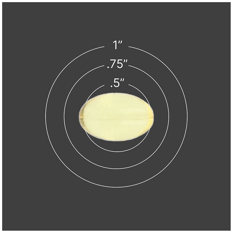 slide 5 of 5, Walgreens Mini Fish Oil 1000 mg Softgels, 200 ct