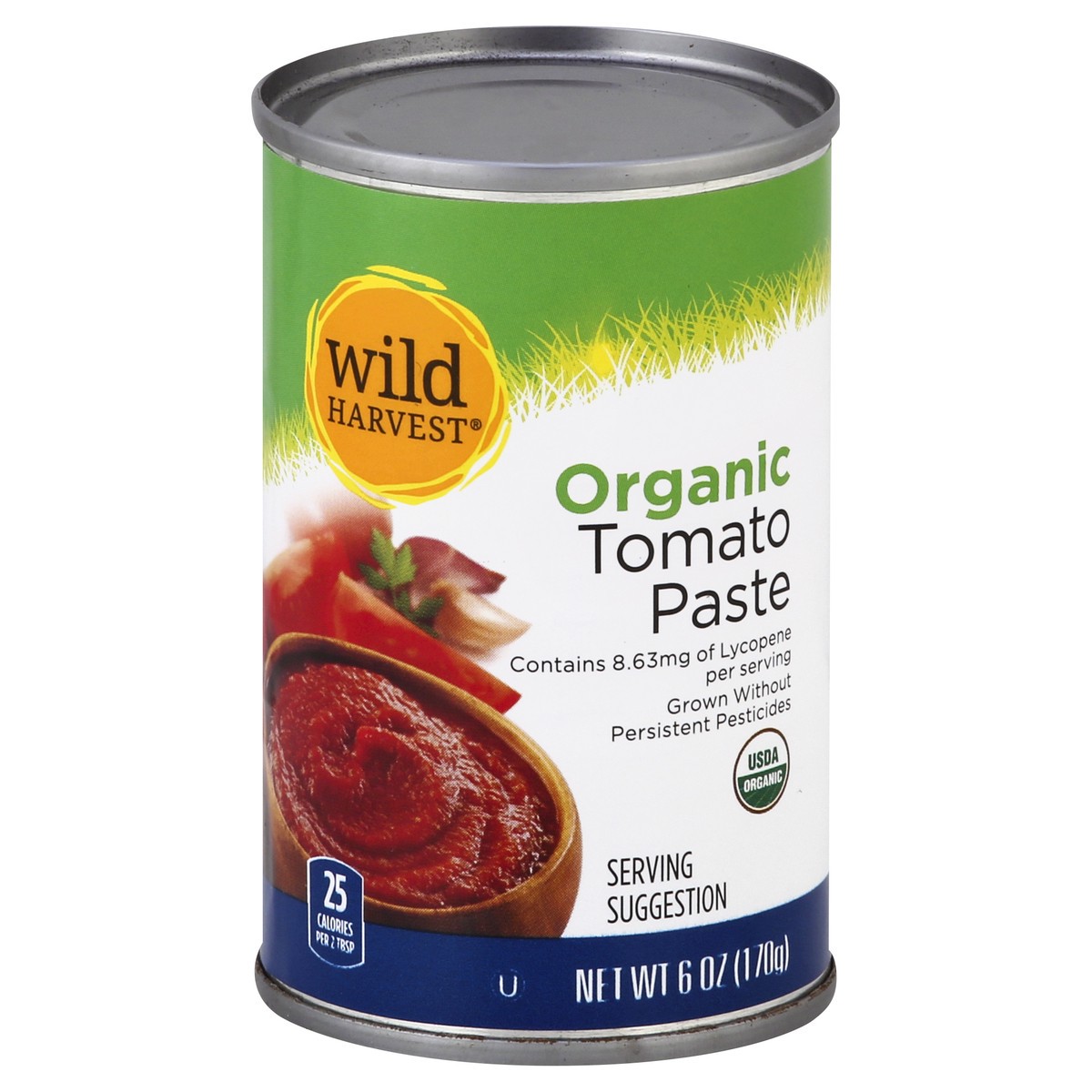 slide 5 of 8, Wild Harvest Organic Tomato Paste, 6 oz