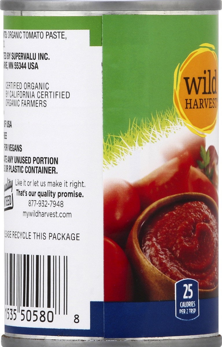 slide 3 of 8, Wild Harvest Organic Tomato Paste, 6 oz