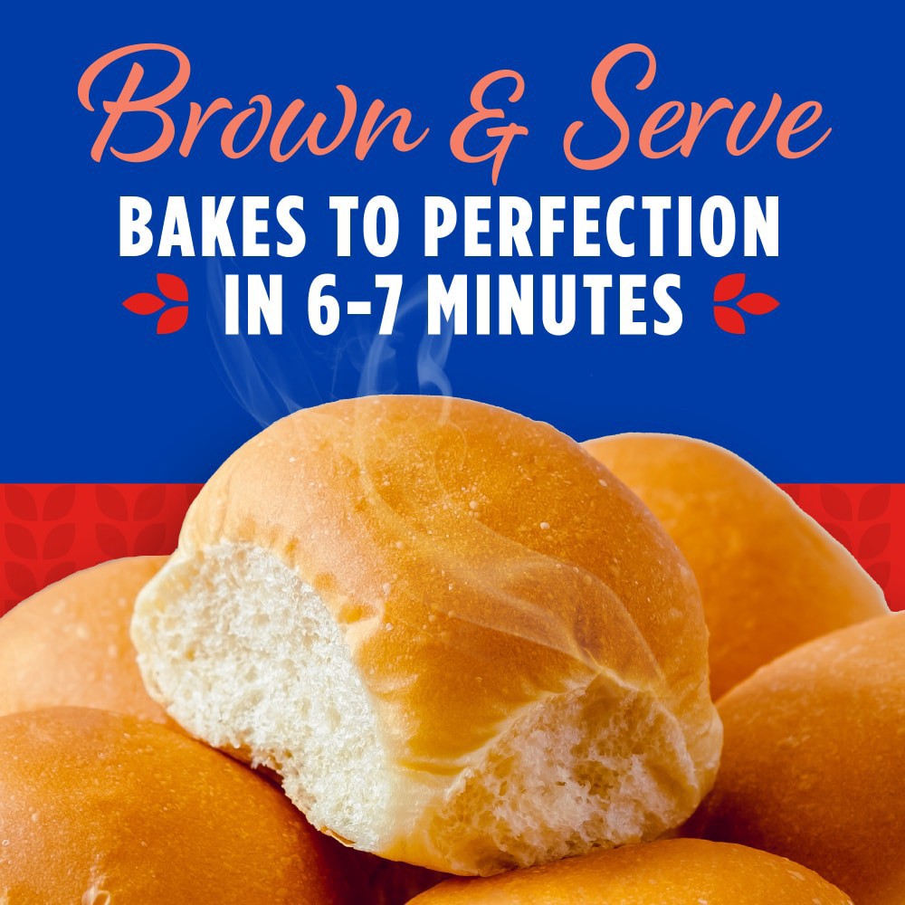 slide 2 of 5, Kroger Brown & Serve Classic Enriched White Rolls, 12 ct; 12 oz