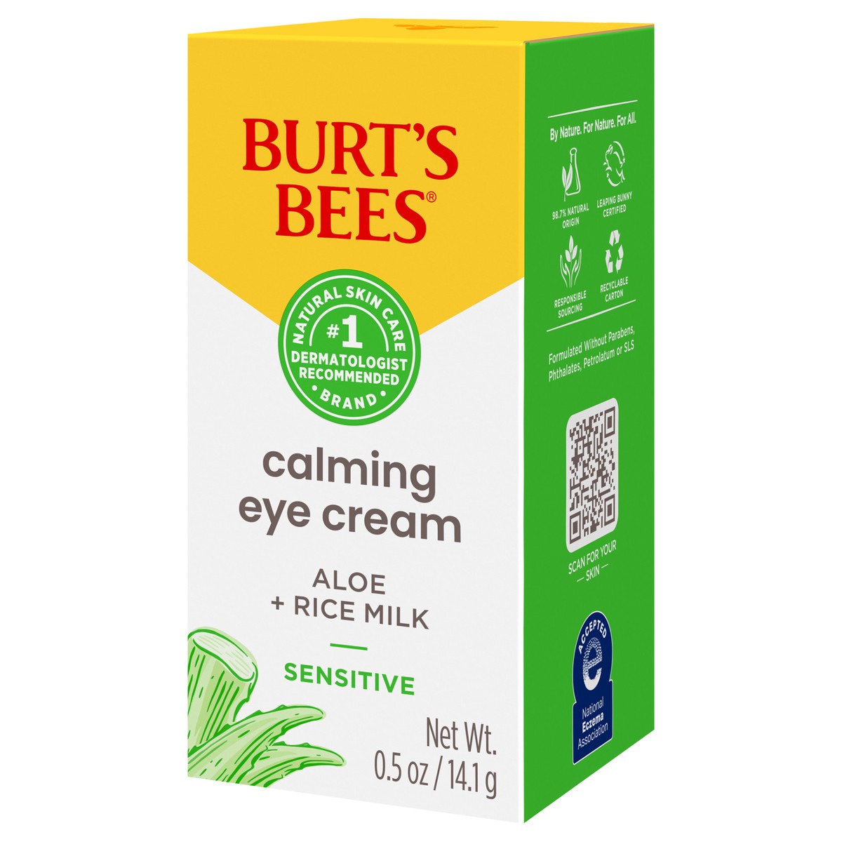 slide 5 of 9, Burt's Bees Sensitive Eye Cream, 0.5 oz