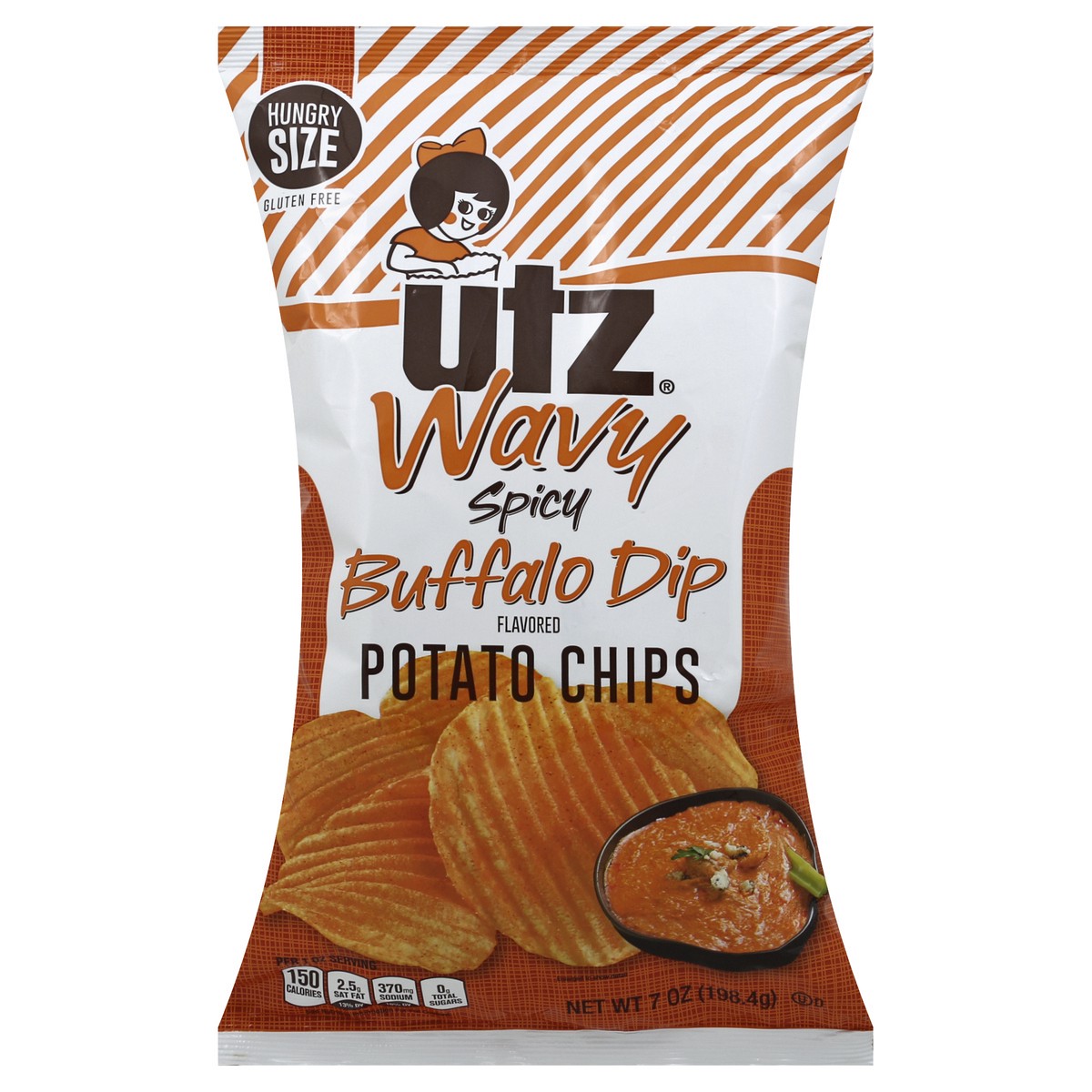 slide 3 of 6, Utz Potato Chips 7 oz, 7 oz