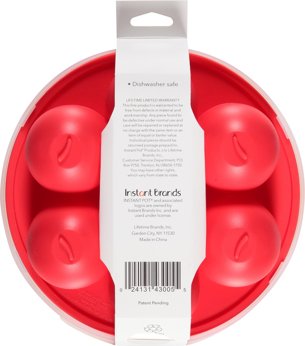 slide 7 of 9, Instant Pot Silicone Egg Bites with Lid 1 ea, 1 ct