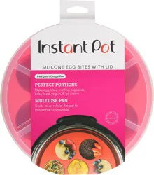 Instant Pot Silicone Egg Bites with Lid 1 ea