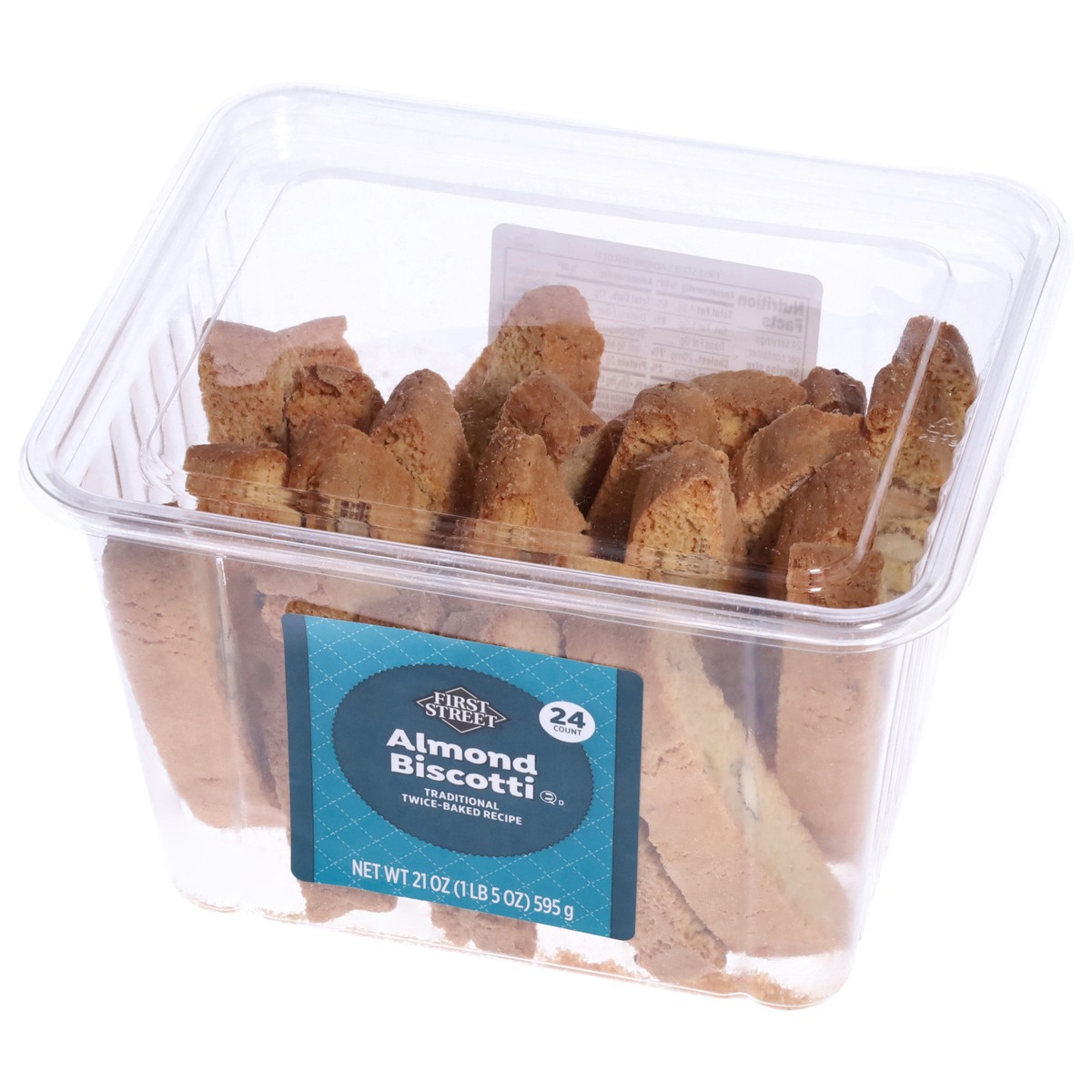 slide 11 of 14, First Street Almond Biscotti, 20 ct