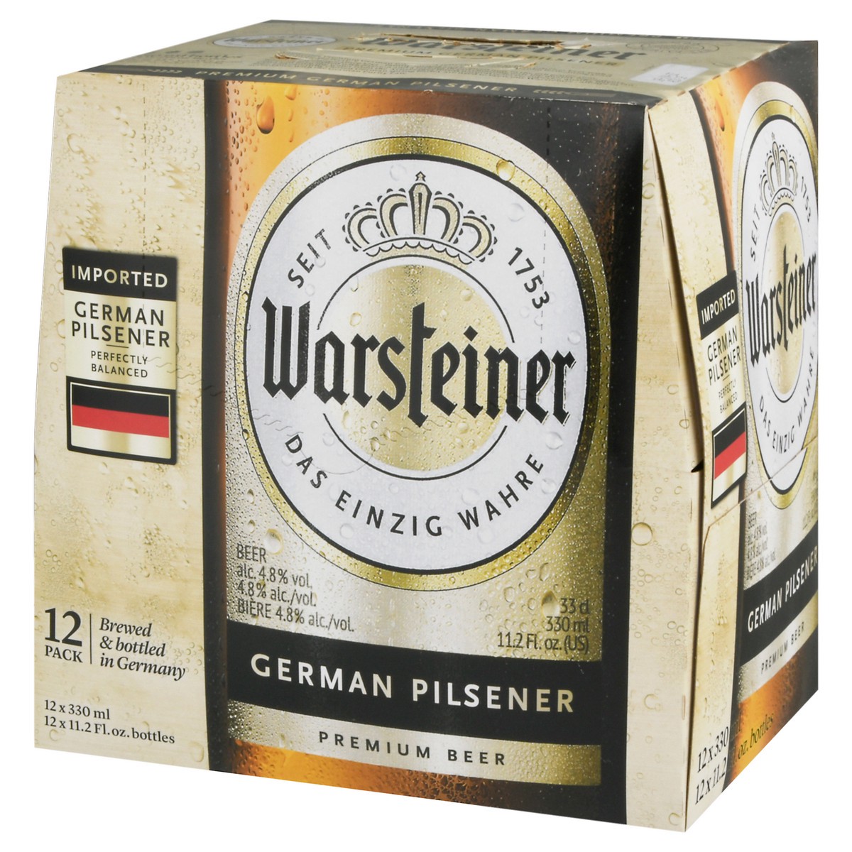 slide 2 of 13, Warsteiner Premium German Pilsener 12 Pack Beer 12 - 11.2 fl oz, 12 ct; 11.2 oz