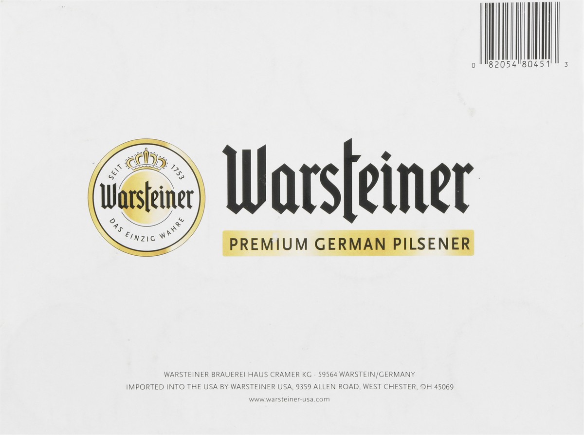 slide 3 of 13, Warsteiner Premium German Pilsener 12 Pack Beer 12 - 11.2 fl oz, 12 ct; 11.2 oz