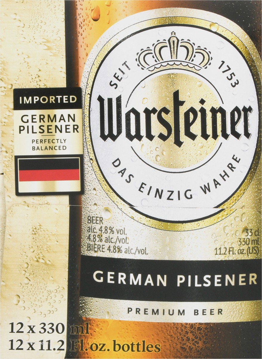 slide 12 of 13, Warsteiner Premium German Pilsener 12 Pack Beer 12 - 11.2 fl oz, 12 ct; 11.2 oz
