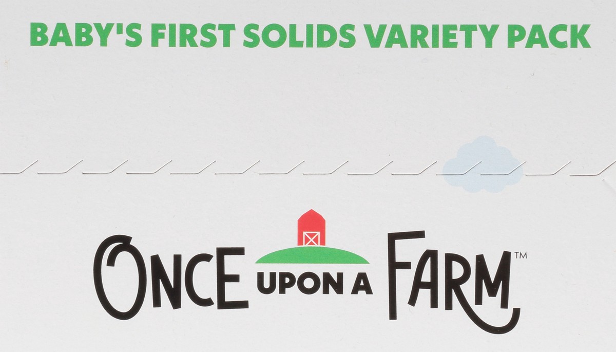 slide 13 of 14, Once Upon a Farm Organic 6+ Months Baby Assorted Fruit & Veggie Blends 4 - 3.2 oz Pouches, 4 ct; 3.2 oz