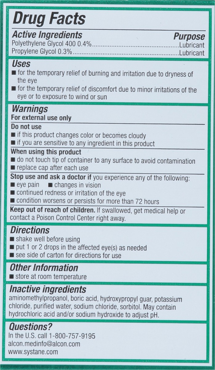 slide 5 of 9, Systane Lubricant Ultra PF Eye Drops Twin Pack 2 - 10 ml Bottles, 10 ml