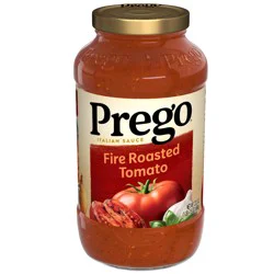 Prego Fire Roasted Tomato Pasta Sauce, 23.5 oz Jar