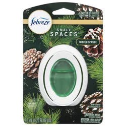 Febreze Small Spaces Winter Spruce Air Freshener 0.25 fl oz