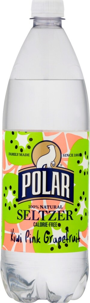 slide 1 of 1, KIWI Grapefruit Polar Seltzer, 33.8 oz