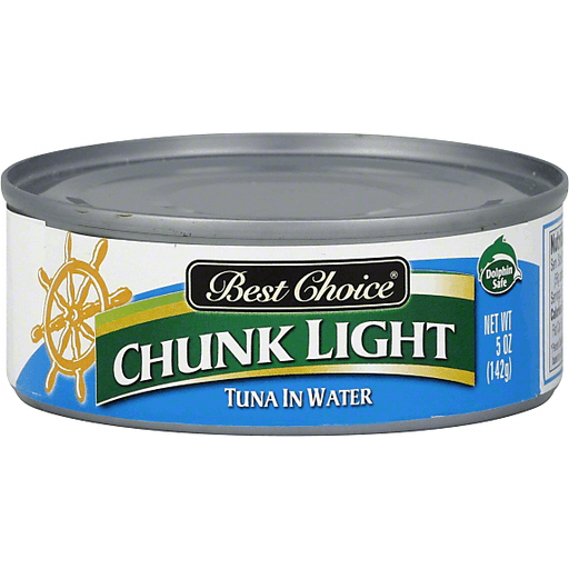 slide 1 of 1, Best Choice Chunky Light Tuna In Water, 5 oz