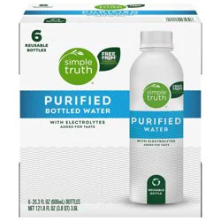 Simple Truth Organic Purified Reusable Bottled Water