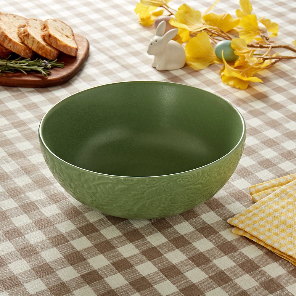 slide 2 of 3, SDS for HD Designs Stoneware Serve Bowl, 10 in