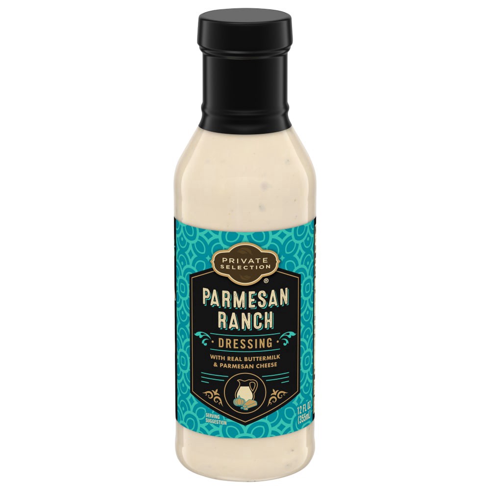 slide 1 of 3, Private Selection Parmesan Ranch Salad Dressing, 12 fl oz