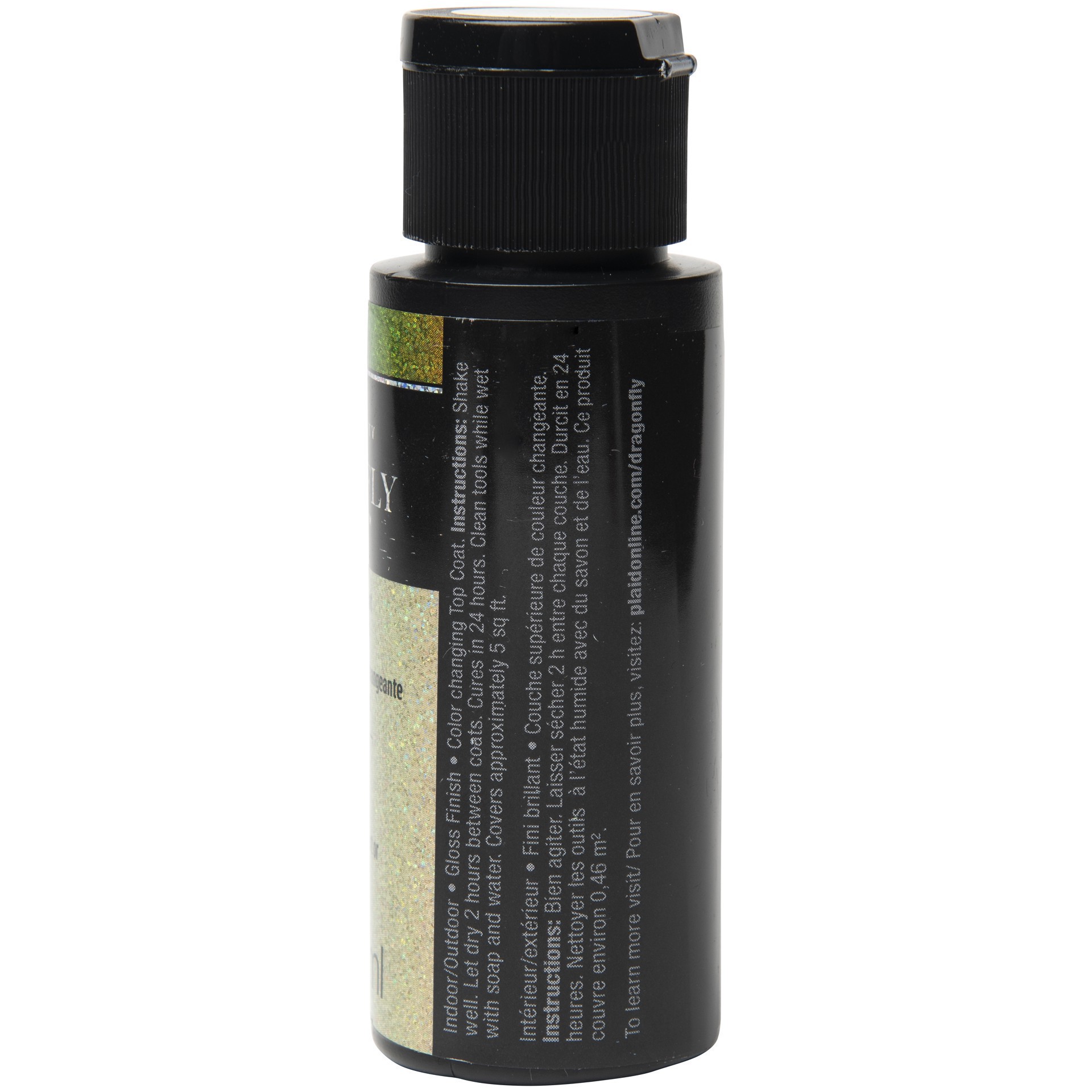 slide 2 of 4, Folkart Dragonfly Glaze Acrylic Top Coat, 2 fl oz