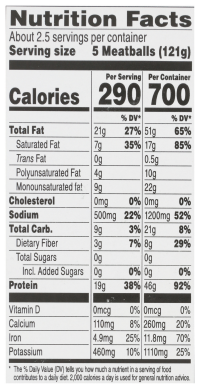 slide 13 of 19, Beyond Meat Meatballs, 12 ct