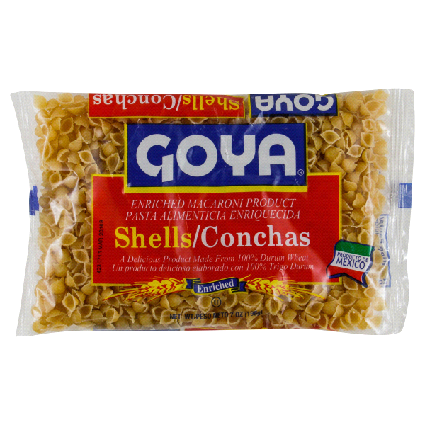 slide 1 of 2, Goya Shells 7 oz, 7 oz