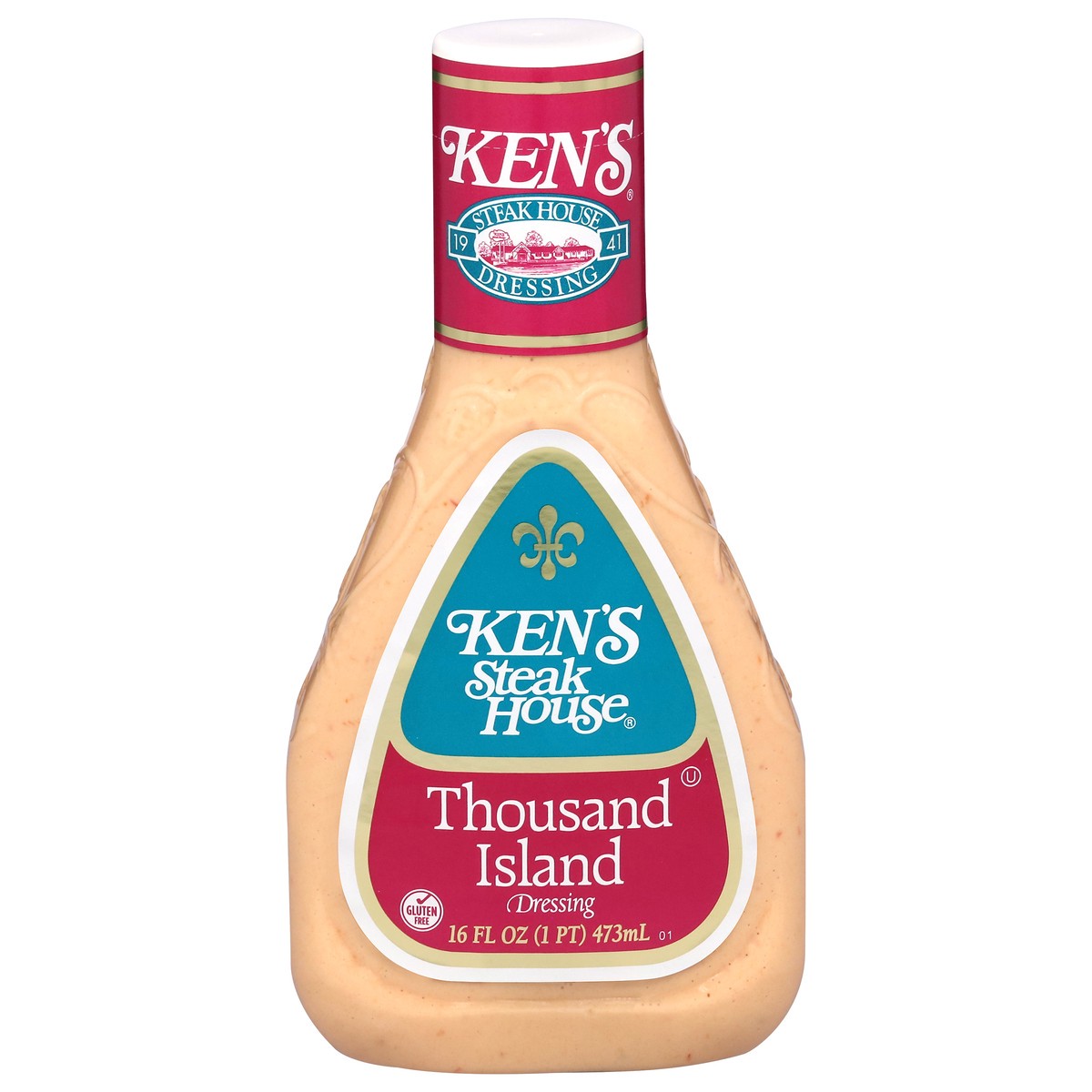 slide 1 of 7, Ken's Steak House Thousand Island Dressing 16 fl oz, 16 fl oz