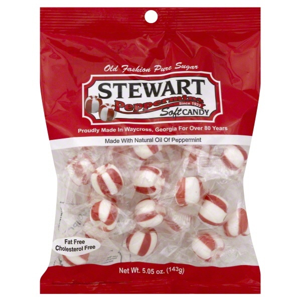 slide 1 of 1, Stewart Peppermint Soft Candy, 5.05 oz