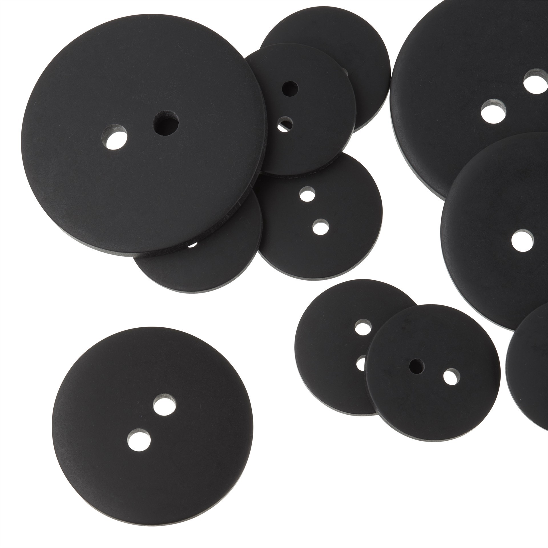 slide 2 of 3, Blumenthal Lansing Favorite Findings Buttons, Jet Black, 1 ct