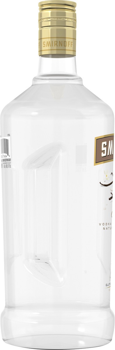 slide 2 of 3, Smirnoff Vanilla (Vodka Infused With Natural Flavors), 1.75 L, 1.75 liter