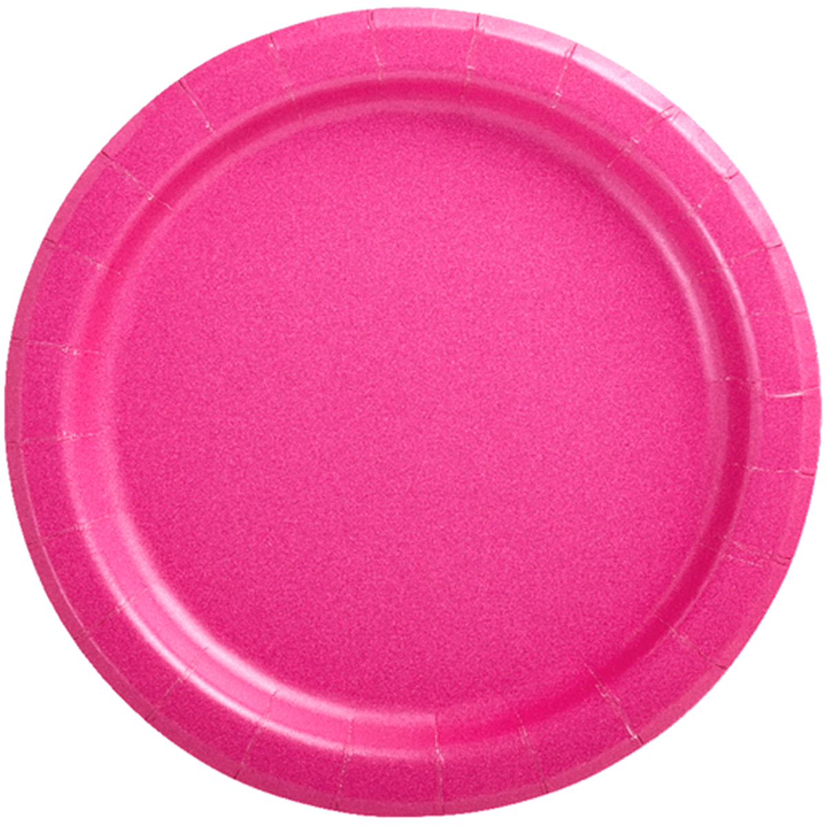 slide 1 of 1, Unique Industries Hot Pink Plates, 20 ct; 7 in