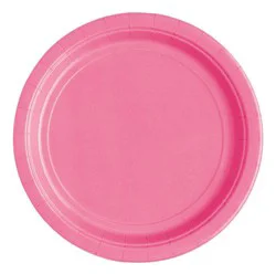 Unique Hot Pink 6.75 Inch Plates - 20 count