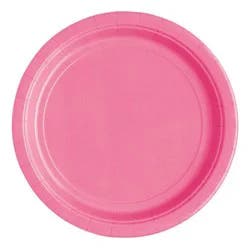 Unique Hot Pink 6.75 Inch Plates - 20 count