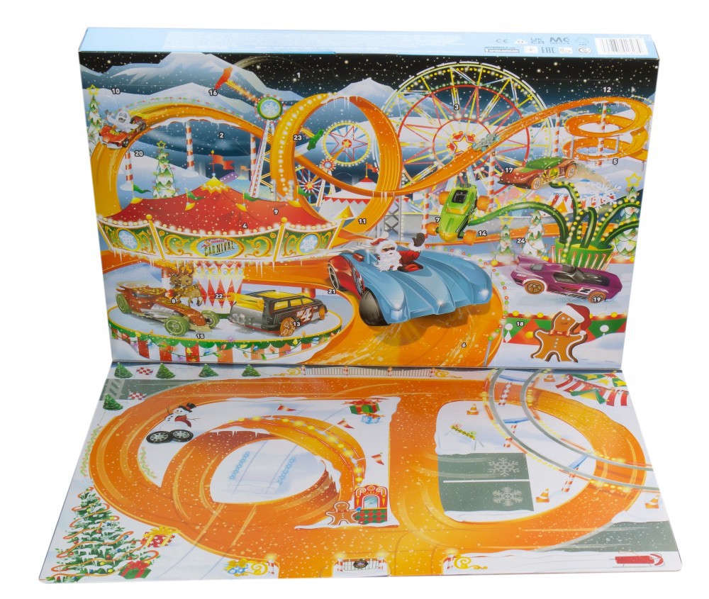 slide 4 of 4, Hot Wheels Advent Calendar, 1 ct