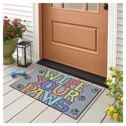 Mohawk Recycled Rubber Wipe Your Paws Mat