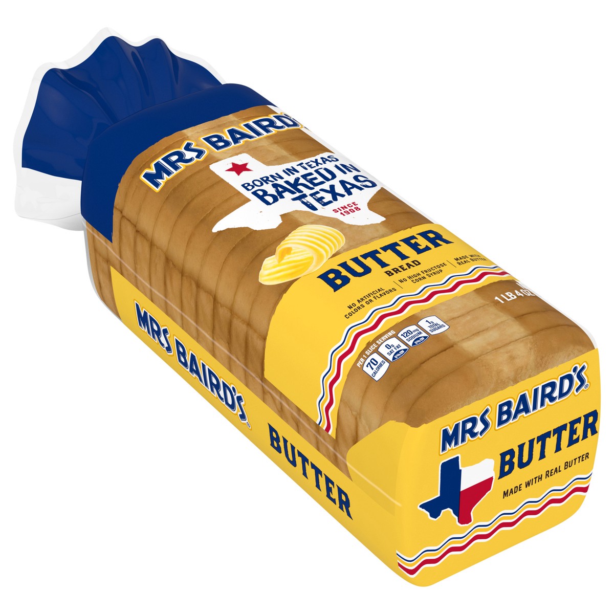 slide 6 of 16, Mrs. Baird's Butter Bread, 20 oz, 20 oz