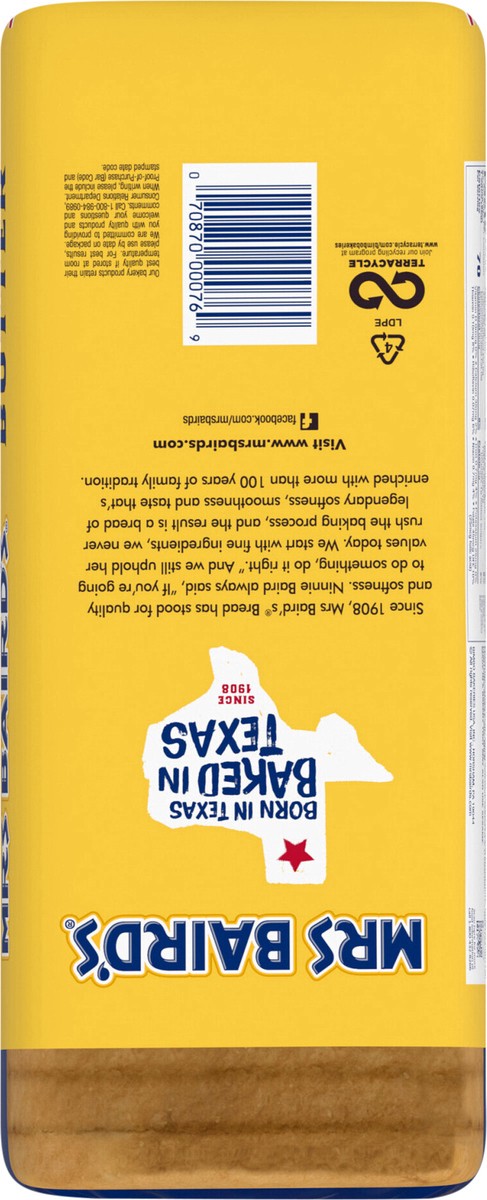 slide 4 of 16, Mrs. Baird's Butter Bread, 20 oz, 20 oz