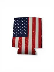 Americana Reg Can Koozie