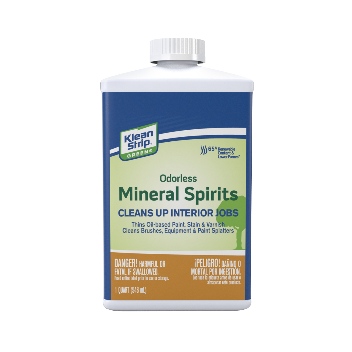 slide 1 of 1, Klean Strip Klean-Strip Green Odorless Mineral Spirits, 1 gal