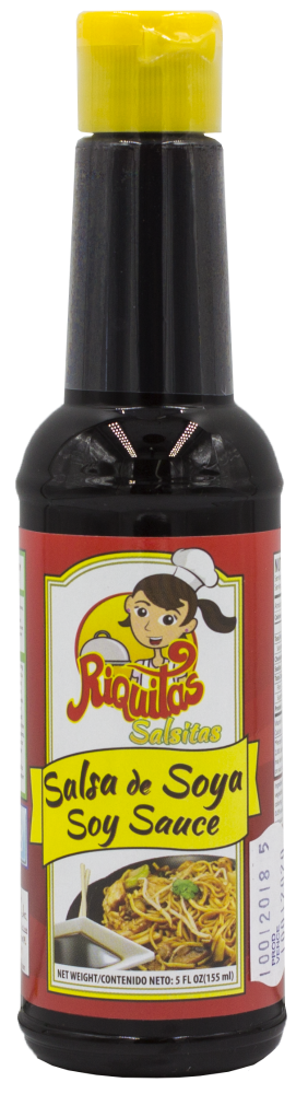 slide 2 of 2, Riquitas Salsa Soya Soy-Sauce, 5 oz