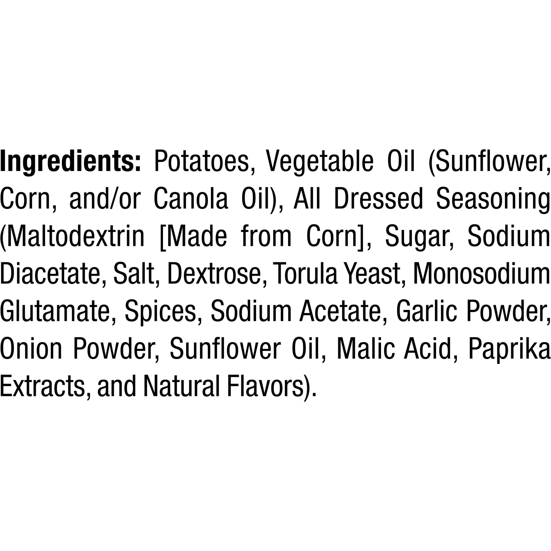 slide 3 of 3, Ruffles All Dressed Flavored Potato Chips, 2.625 oz