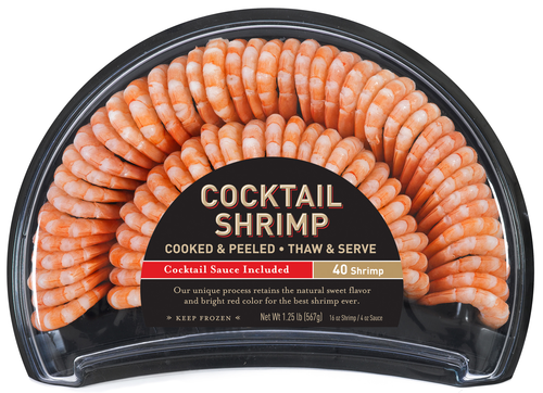 slide 1 of 1, Aqua Star Shrimp Ring, 20 oz