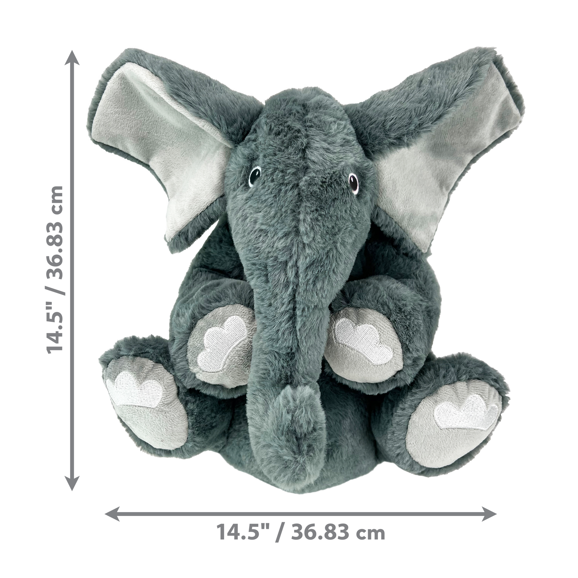 slide 3 of 4, Kong Comfort Kiddos Jumbo Elephant, 1 ct