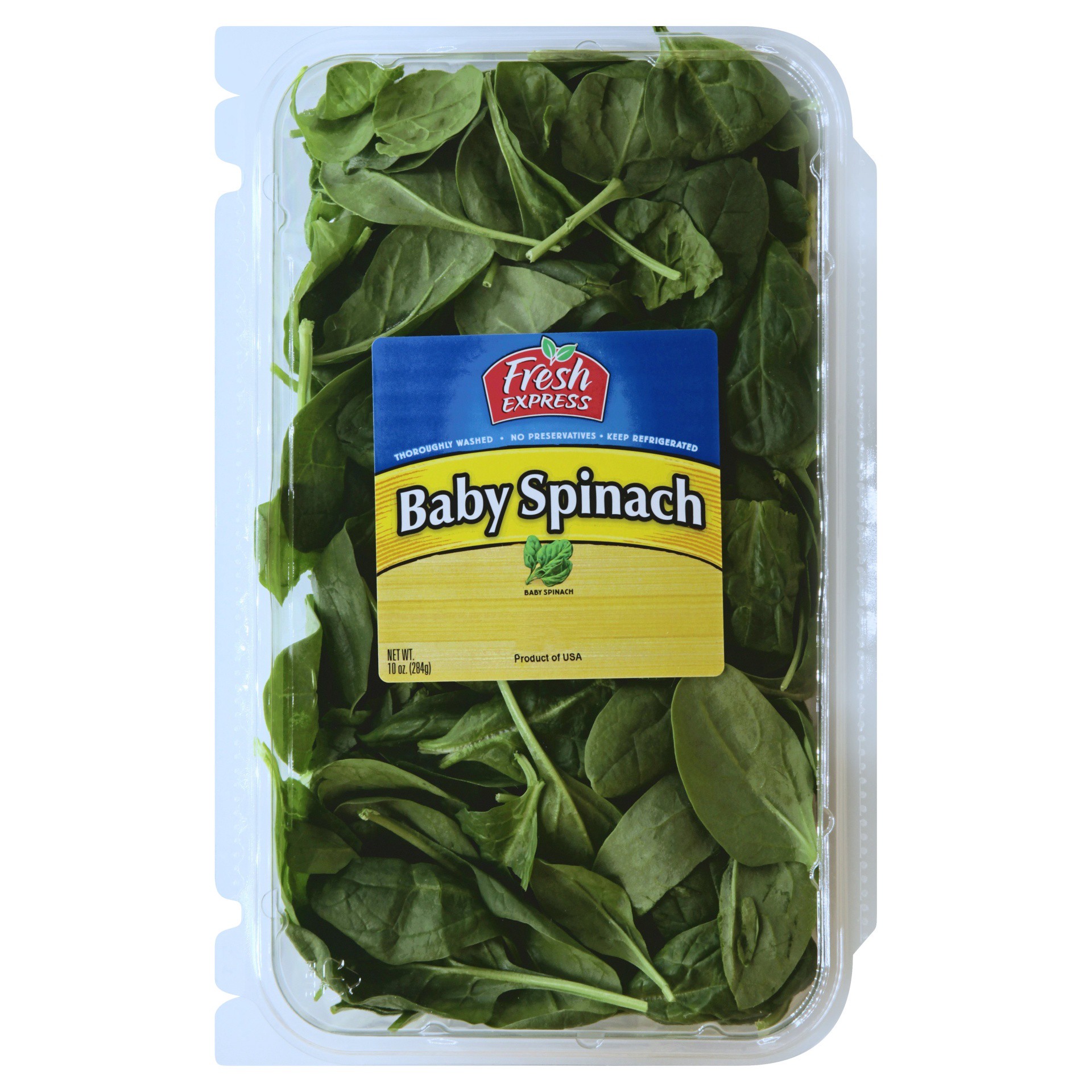 slide 1 of 4, Fresh Express Baby Spinach, 10 oz