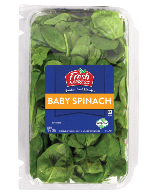 slide 1 of 4, Fresh Express Baby Spinach, 10 oz