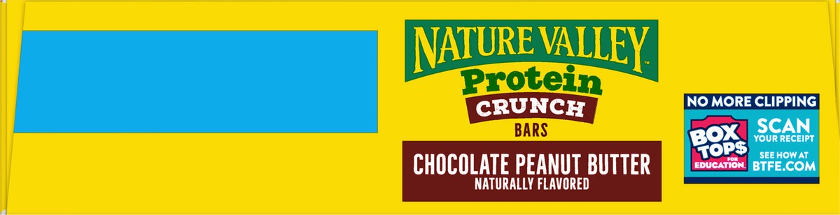 slide 7 of 12, Nature Valley Crunch Chocolate Peanut Butter Protein Bars 5 ea, 5 ct