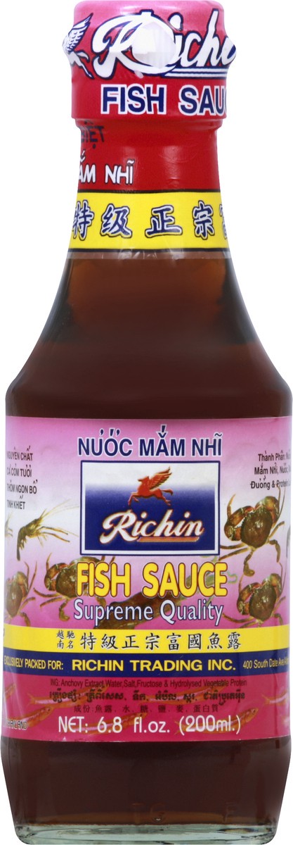 slide 1 of 10, Richin Fish Sauce 6.8 oz, 6.8 oz